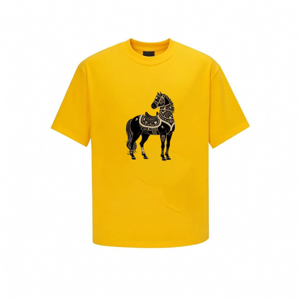 Chapel Official - "Golden Ornament" Noble Horse Tee
