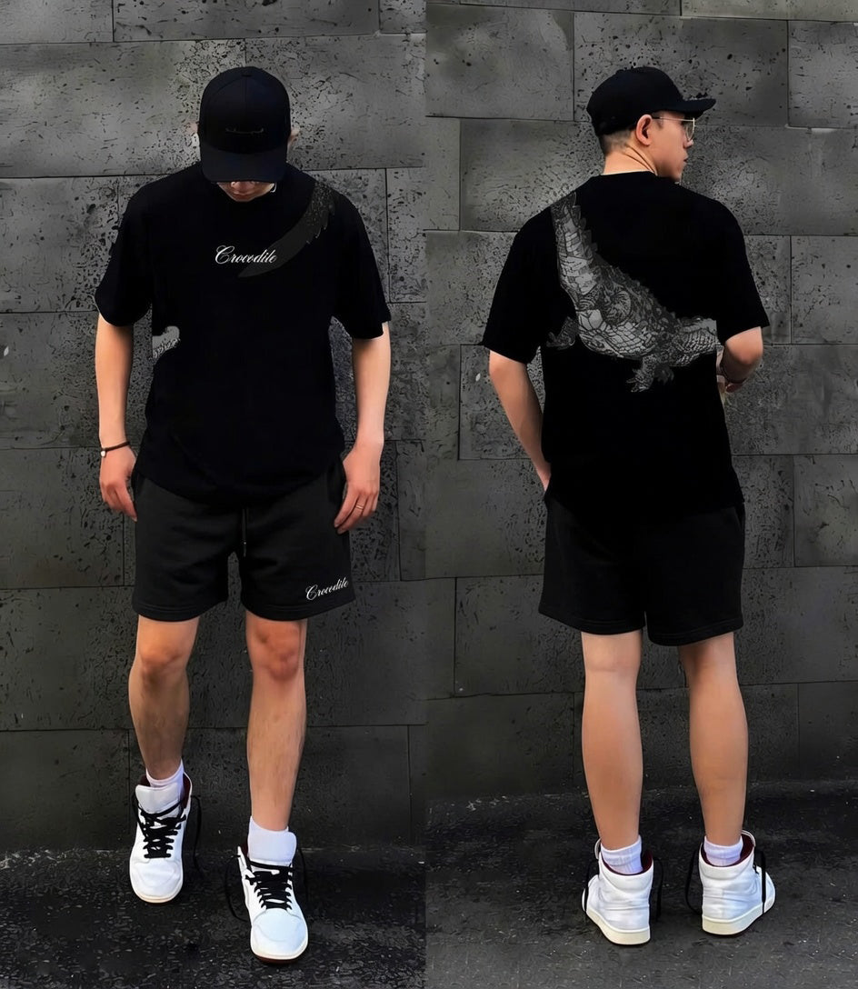 Bộ thun cá sấu
