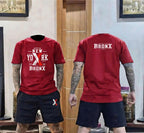 Men’s Graphic T-Shirt & Shorts Set