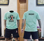 Men’s Graphic T-Shirt & Shorts Set