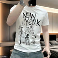 New York Street Sketch Graphic T-Shirt