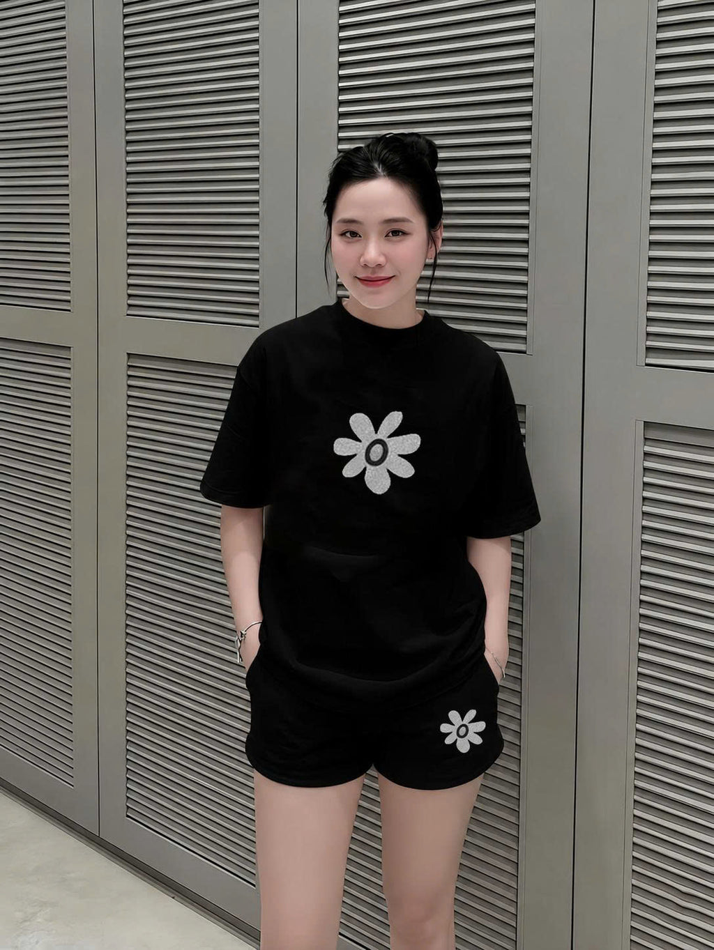 Bộ thun hoa kim tuyến