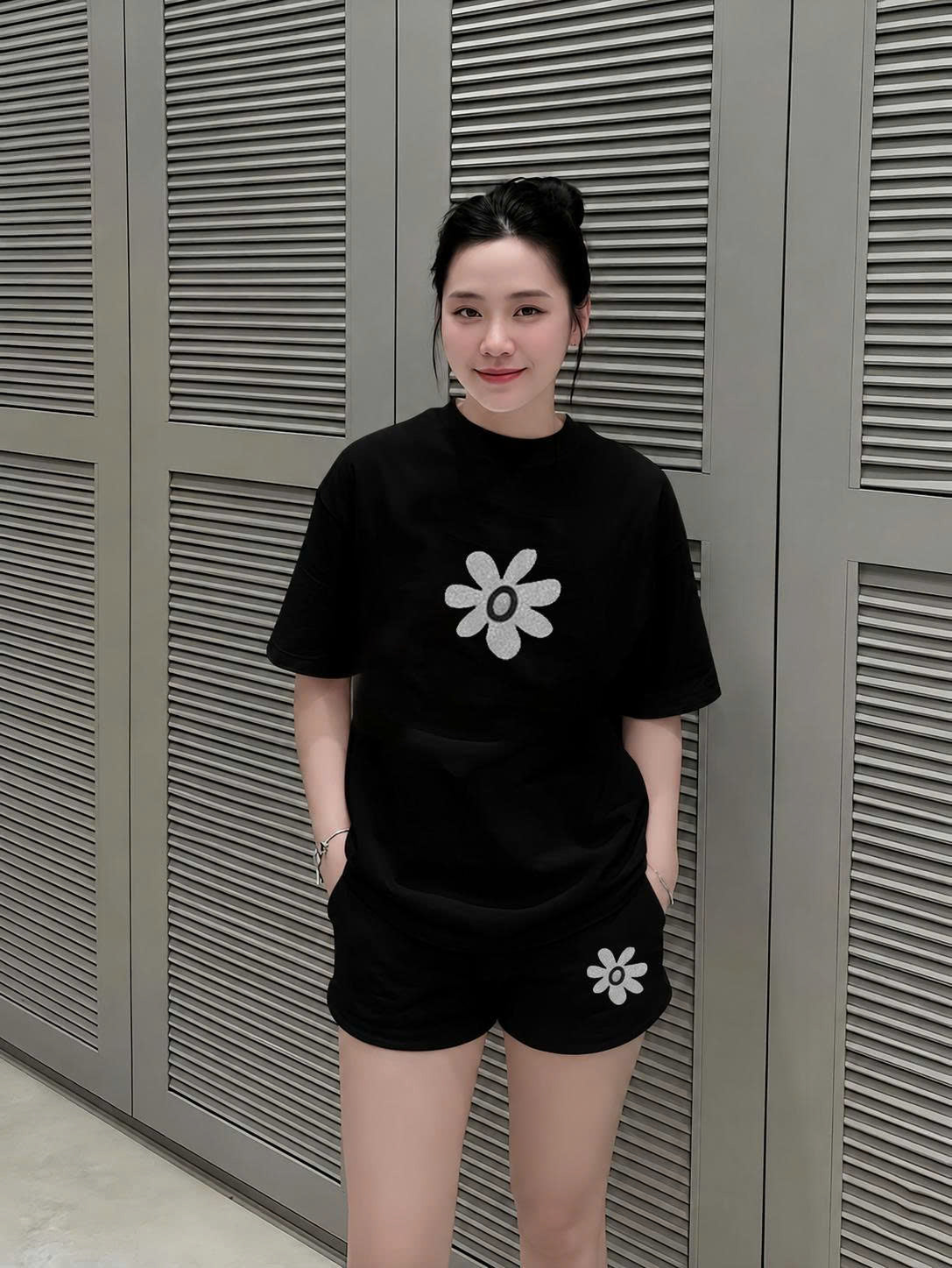 Bộ thun hoa kim tuyến